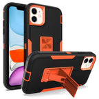 Phone Case – Magnetic (iPhone 11) For iPhone 11 Black + Orange