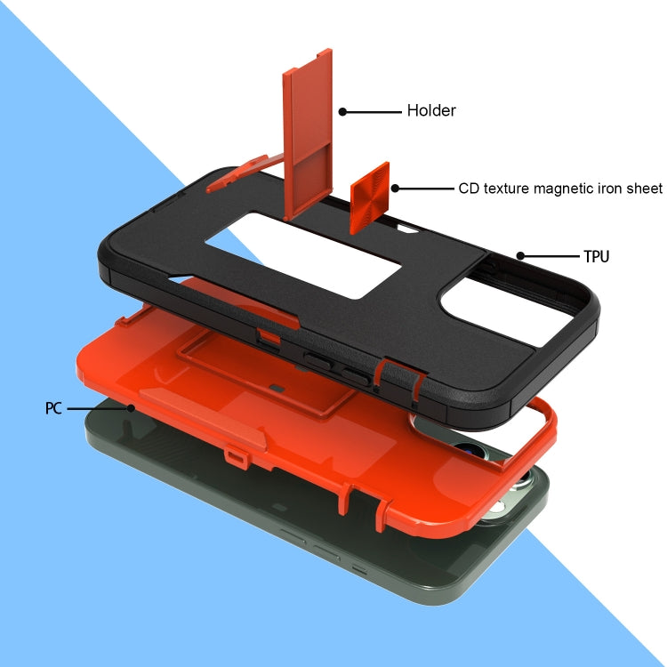 Magnetic Holder Phone Case, For iPhone 13 Pro Max, For iPhone XS / X