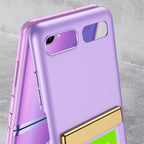 GKK Ultra-thin Full Coverage Phone Flip Case with Wristband, For Samsung Galaxy Z Flip