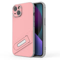 Invisible Holder TPU + PC Phone Case, For iPhone 13, For iPhone 13 Pro,... For iPhone 13 Pink