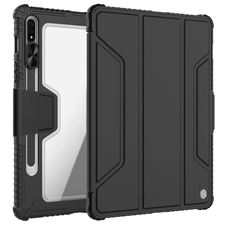 NILLKIN Bumper Pro Camshield Tablet Leather Case, For Samsung Galaxy Tab S8 For Samsung Galaxy Tab S8 Black