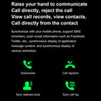 HK8Pro Smart Watch – 1.36" Screen, NFC, AMOLED Screen (Black) #2