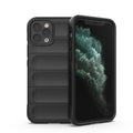 Magic Shield TPU + Flannel Phone Case, For iPhone 11 Pro Max, For iPhone 12 For iPhone 11 Pro Max Black