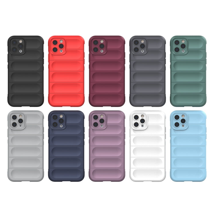 Magic Shield TPU + Flannel Phone Case, For iPhone 11 Pro Max, For iPhone 12