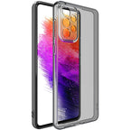 IMAK UX-5 Series Claer TPU Phone Case, For Samsung Galaxy A73 5G For Samsung Galaxy A73 5G Transparent Black