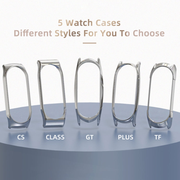 For Xiaomi Mi Band 6 / 5 Mijobs Flat Hole Silicone Watch Band, CS Case, Plus Case, GT Case
