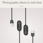Mijobs Watch Charging Cable, Length： 25cm, For Xiaomi Mi Band 4