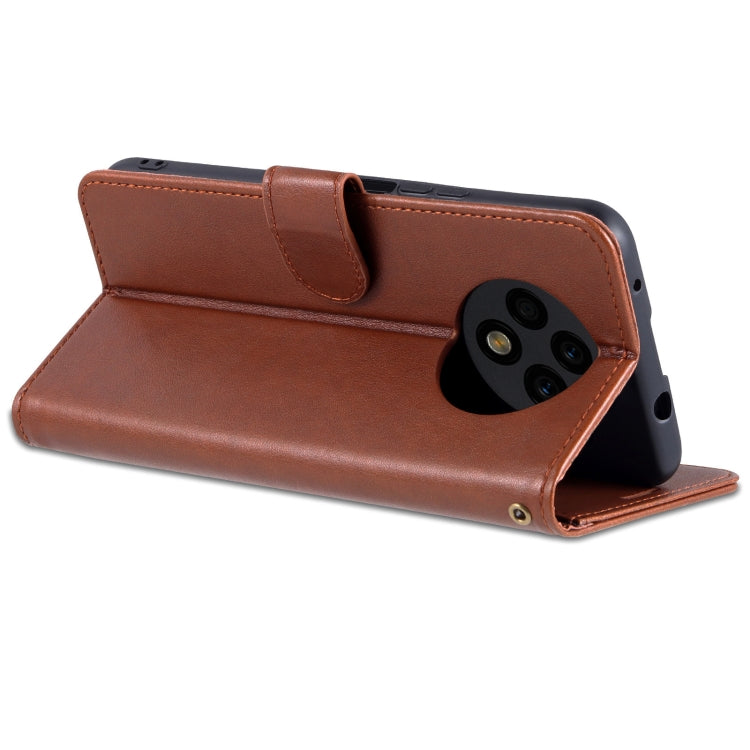 AZNS Sheepskin Texture Flip Leather Phone Case – Card Slot, Flip, Leather, For U-Magic Enjoy 50 Plus, For Honor X8 / X30i
