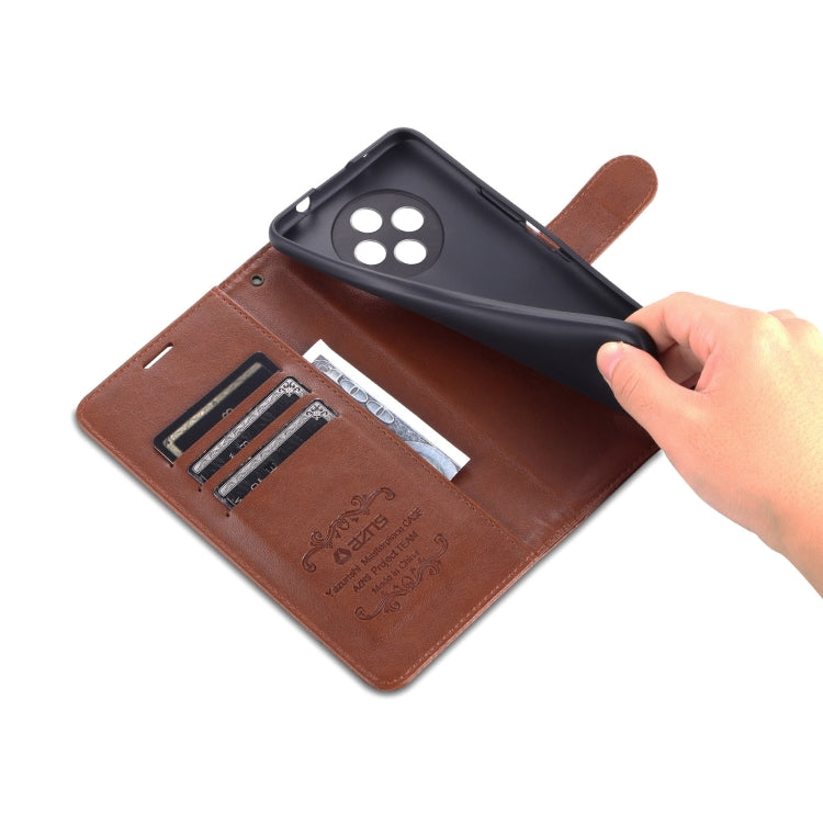 AZNS Sheepskin Texture Flip Leather Phone Case – Card Slot, Flip, Leather, For U-Magic Enjoy 50 Plus, For Honor X8 / X30i