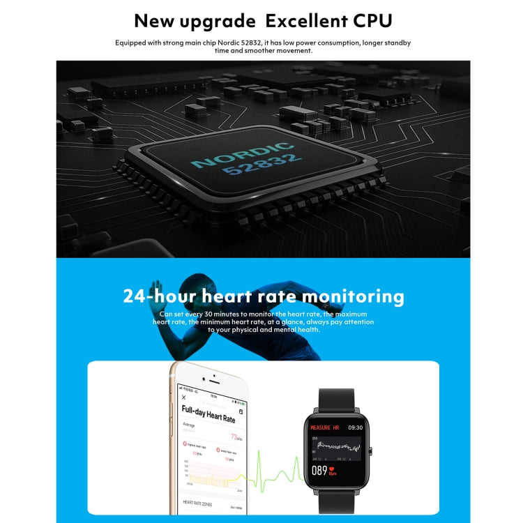 Smart Watch – 1.4" Screen, Blood Pressure Monitoring