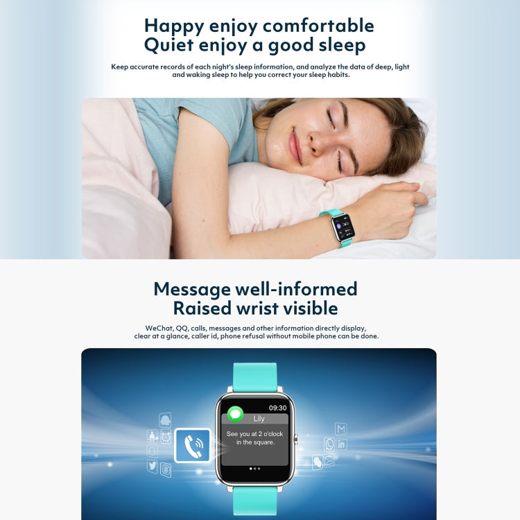 Smart Watch – 1.4" Screen, Blood Pressure Monitoring