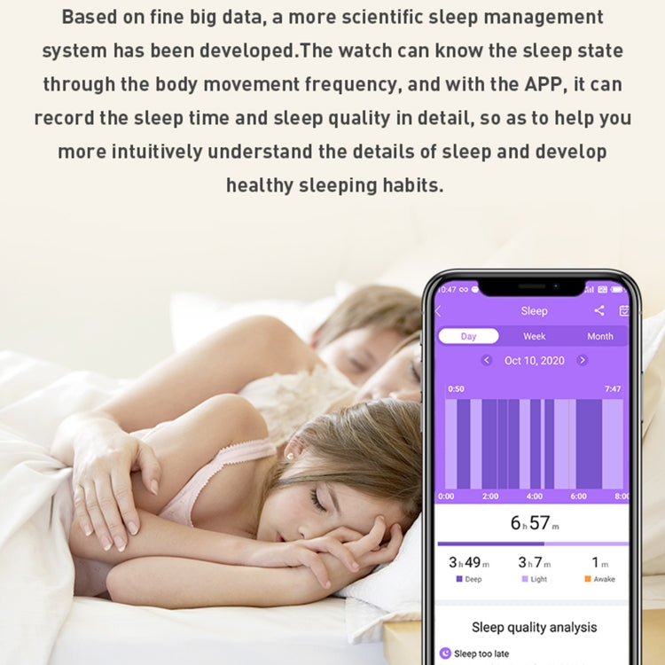 Smart Watch – 1.65" Screen, Blood Pressure Monitoring