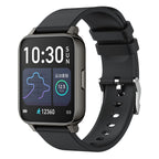 Smart Watch – 1.69" Screen, Blood Pressure Monitoring Black