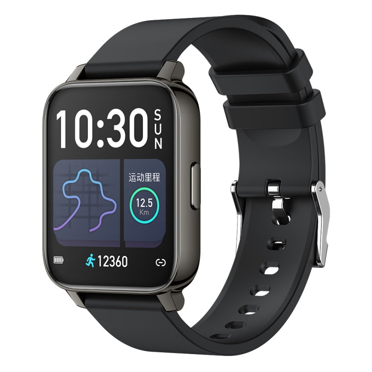 Smart Watch – 1.69" Screen, Blood Pressure Monitoring Black