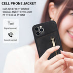 Zipper Card Holder Phone Case, For iPhone 11 Pro Max, For iPhone X / XS, For iPhone XR, For iPhone XS Max