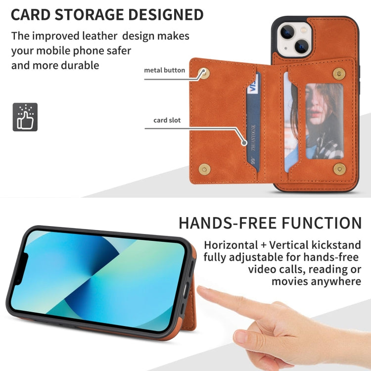 Line Card Holder Phone Case, For iPhone 13 mini, For iPhone 13, For...