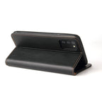 Fierre Shann PU Genuine Leather Texture Leather Phone Case, For Samsung Galaxy A02s, For Samsung Galaxy A13 5G, For Samsung Galaxy A33 5G, For Samsung Galaxy A53 5G, For Samsung Galaxy A73 5G, For Samsung Galaxy S21 FE 5G