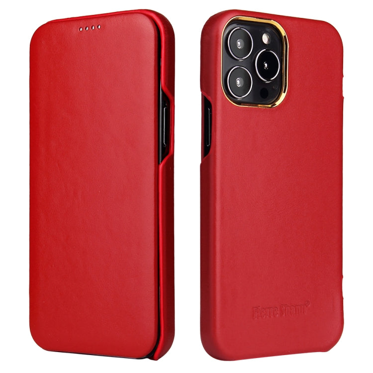 Phone Case – Leather, Magnetic (iPhone 13 mini) For iPhone 13 mini Red