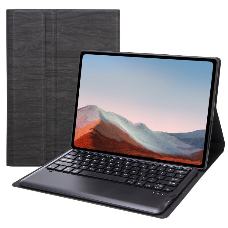 SF128 Tree Texture Bluetooth Keyboard Leather Tablet Case, SF128 – Leather, Bluetooth