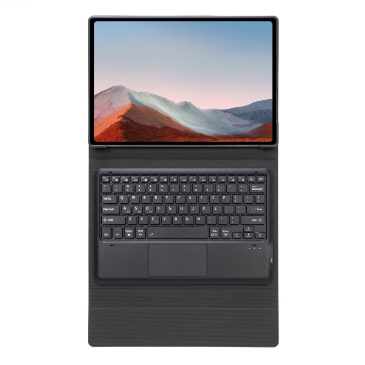 SF128-A Tree Texture Touchpad Bluetooth Keyboard Leather Tablet Case, SF128-A – Leather, Bluetooth