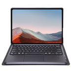SF128-A Tree Texture Touchpad Bluetooth Keyboard Leather Tablet Case, SF128-A – Leather, Bluetooth