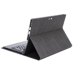 SF128-A Tree Texture Touchpad Bluetooth Keyboard Leather Tablet Case, SF128-A – Leather, Bluetooth