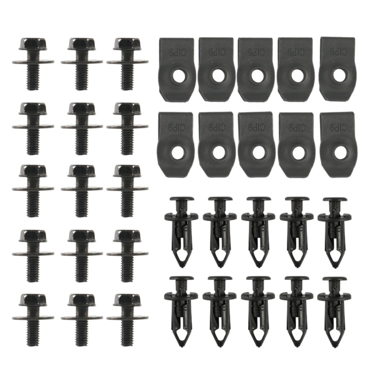 35 in 1 Car Hood Fender Bumper Fixing Kit for Infiniti G35 Sedan 2003-2008, A6854 A6854