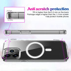 Phone Case – Magnetic, Transparent (iPhone 14)