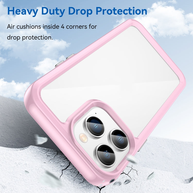 Colorful Series Acrylic + TPU Phone Case, For iPhone 14, For iPhone 14...