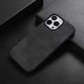 Brugg Texture PU+TPU+PC Shockproof Phone Case – Shockproof, Wear-resistant, TPU, For iPhone 13 Pro Max, For Motorola Razr 5G, For Huawei P50 Pocket, For Samsung Galaxy Z Flip3 5G, For Samsung Galaxy Z Fold3 5G For iPhone 13 Pro Max Black
