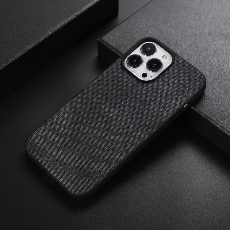 Brugg Texture PU+TPU+PC Shockproof Phone Case – Shockproof, Wear-resistant, TPU, For iPhone 13 Pro Max, For Motorola Razr 5G, For Huawei P50 Pocket, For Samsung Galaxy Z Flip3 5G, For Samsung Galaxy Z Fold3 5G For iPhone 13 Pro Max Black