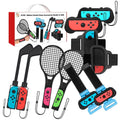 JYS JYS-NS215 10 In 1 Somatosensory Sports Accessories Set for Nintendo Switch, JYS 10 In 1 JYS 10 In 1