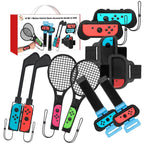 JYS JYS-NS215 10 In 1 Somatosensory Sports Accessories Set for Nintendo Switch, JYS 10 In 1 JYS 10 In 1