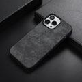 Morocco Texture PU+TPU+PC Shockproof Phone Case, For iPhone 13 Pro Max, For Samsung Galaxy Z Flip3 5G, For Samsung Galaxy Z Fold3 5G For iPhone 13 Pro Max Black