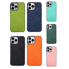 Sunflower Pattern PU+TPU+PC Shockproof Phone Case – Shockproof, Wear-resistant, TPU, For iPhone 13 Pro Max, For Motorola Razr 5G, For Huawei P50 Pocket