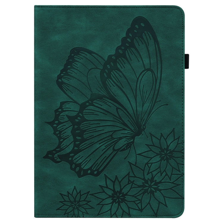 Big Butterfly Embossed Smart Leather Tablet Case – Card Slot, Leather, For iPad 10.2 2020 / Air 2019, For iPad Air 2 / 9.7 2018&2017, For iPad mini 2024 / mini 6, For iPad mini 2019 / 4 / 3 / 2 / 1