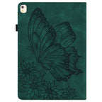 Big Butterfly Embossed Smart Leather Tablet Case – Card Slot, Leather, For iPad 10.2 2020 / Air 2019, For iPad Air 2 / 9.7 2018&2017, For iPad mini 2024 / mini 6, For iPad mini 2019 / 4 / 3 / 2 / 1