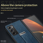 SULADA Cool Series PC + Leather Texture Skin Feel Shockproof Phone Case, For Samsung Galaxy Z Fold2, For Samsung Galaxy Z Flip3, For iPhone 12 Pro, For iPhone 12 Pro Max