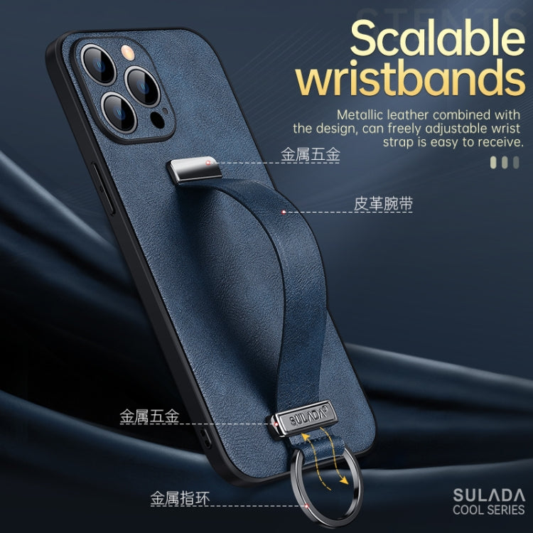 SULADA Cool Series PC + Leather Texture Skin Feel Shockproof Phone Case, For iPhone 13 Pro, For iPhone 13 Pro Max, For Samsung Galaxy S22+ 5G, For Samsung Galaxy S22 Ultra 5G
