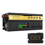 8896 1600W Car Smart Multi-functional Digital Display Inverter, 12V, 24V 12V
