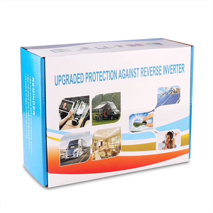 8896 1600W Car Smart Multi-functional Digital Display Inverter, 12V, 24V