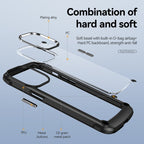 TPU Phone Case – + PC Lens Protection Phone Case, For iPhone 14, For iPhone 14 Pro, For...