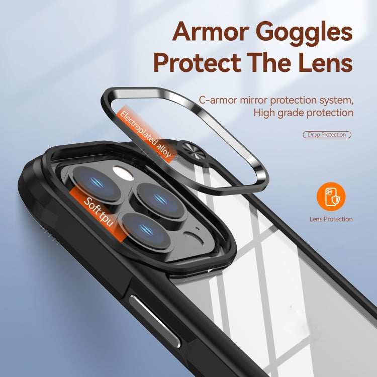 TPU Phone Case – + PC Lens Protection Phone Case, For iPhone 14, For iPhone 14 Pro, For...