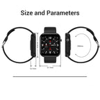 Z11 1.54 inch IPS Screen Smart Watch, Support Sleep Monitor / Bluetooth Photograph / Heart Rate Monitor / Blood Pressure Monitoring – Wear-resistant, Bluetooth, Tempered Glass