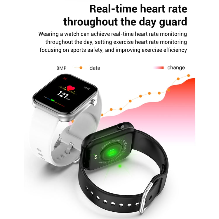 Z11 1.54 inch IPS Screen Smart Watch, Support Sleep Monitor / Bluetooth Photograph / Heart Rate Monitor / Blood Pressure Monitoring – Wear-resistant, Bluetooth, Tempered Glass
