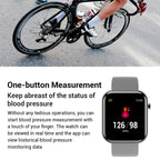 Z11 1.54 inch IPS Screen Smart Watch, Support Sleep Monitor / Bluetooth Photograph / Heart Rate Monitor / Blood Pressure Monitoring – Wear-resistant, Bluetooth, Tempered Glass