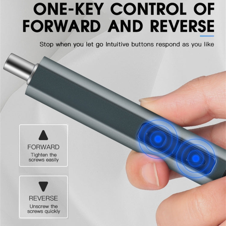 Type-C Port Rechargeable Cordless Electric Screwdriver Set, 12 in 1, 33 in 1, 49 in 1 – Magnetic