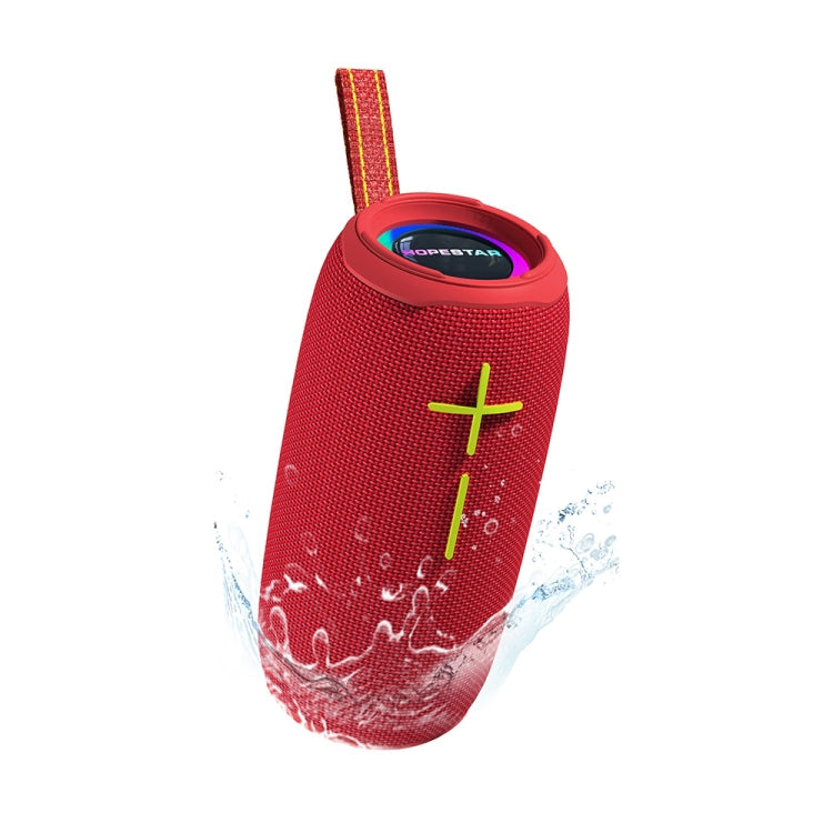HOPESTAR P20 Pro Waterproof Wireless Bluetooth Speaker, P20 Pro(Black), P20 Pro(Red), P20 Pro(Grey), P20 Pro(Blue) – Waterproof, Magnetic, Bluetooth P20 Pro(Red) Red