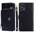 Zipper Bag Leather Phone Case – Card Slot, Leather, TPU, For OPPO Find X5 Pro, For OPPO K10 5G, For OPPO K10 Pro 5G, For OPPO Reno7 4G/F21 Pro 4G, For OPPO Reno7 5G Global/Find X5 Lite, For OPPO Realme 9 Pro