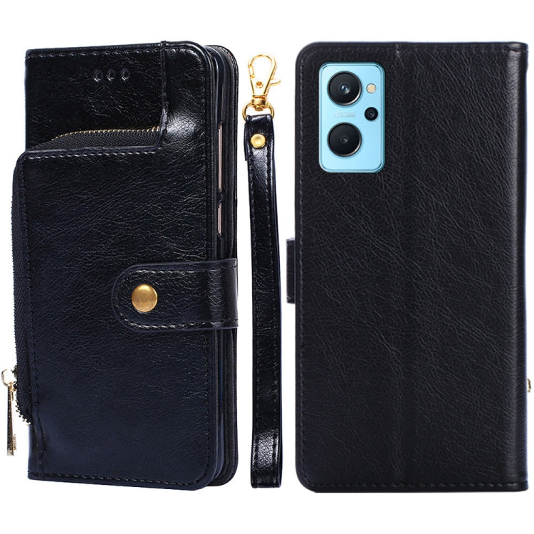 Zipper Bag Leather Phone Case, For OPPO Realme 9 Pro+/Realme 9 Pro Plus, For OPPO Realme 9 Pro+, For OPPO Realme?9i/A36?4G/A96?4G/K10?4G/A76?4G, For OPPO Realme C35, For OPPO Realme GT Neo 3, For OPPO Realme GT2 Pro, For OPPO Realme Narzo 50i For OPPO Realme?9i A36?4G A96?4G K10?4G A76?4G Black
